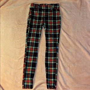 Checkered pants